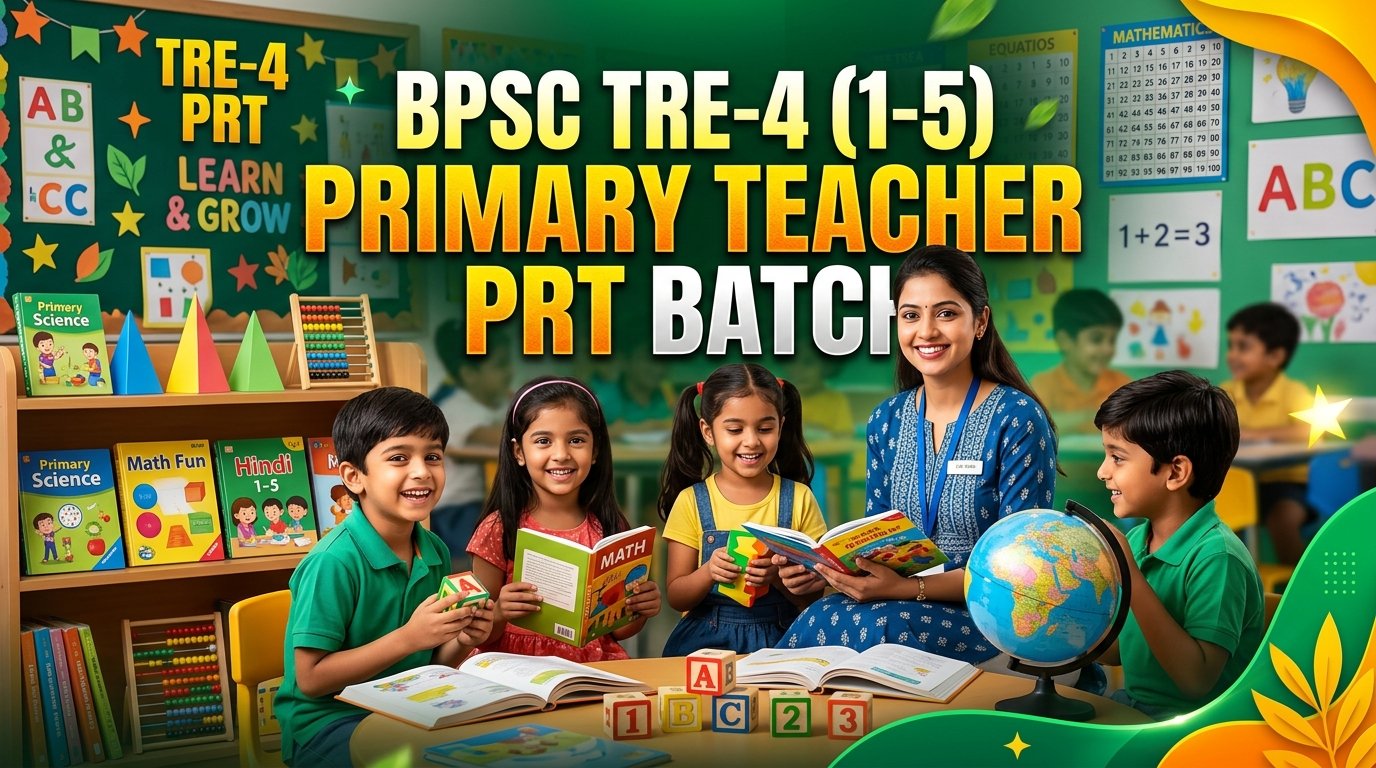 BPSC TRE-4 PRT Primary Teacher