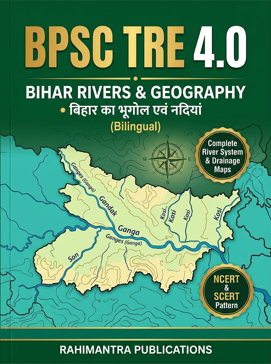 BPSC TRE 4 Master Book | Complete Bihar Rivers & Geography | Bilingual