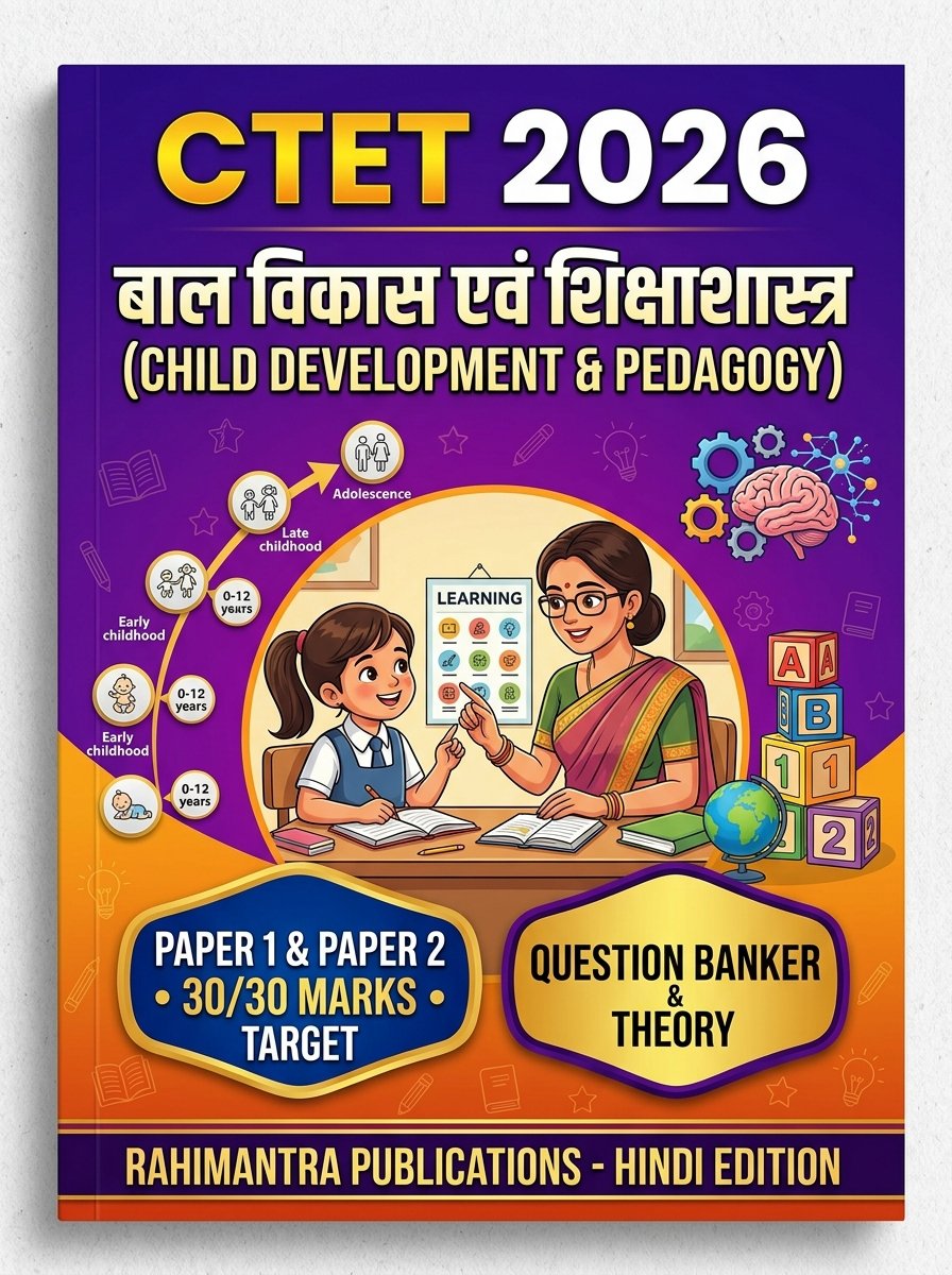 CTET CDP Master E-Book With Question Banker | Paper I & II (Hindi Edition)