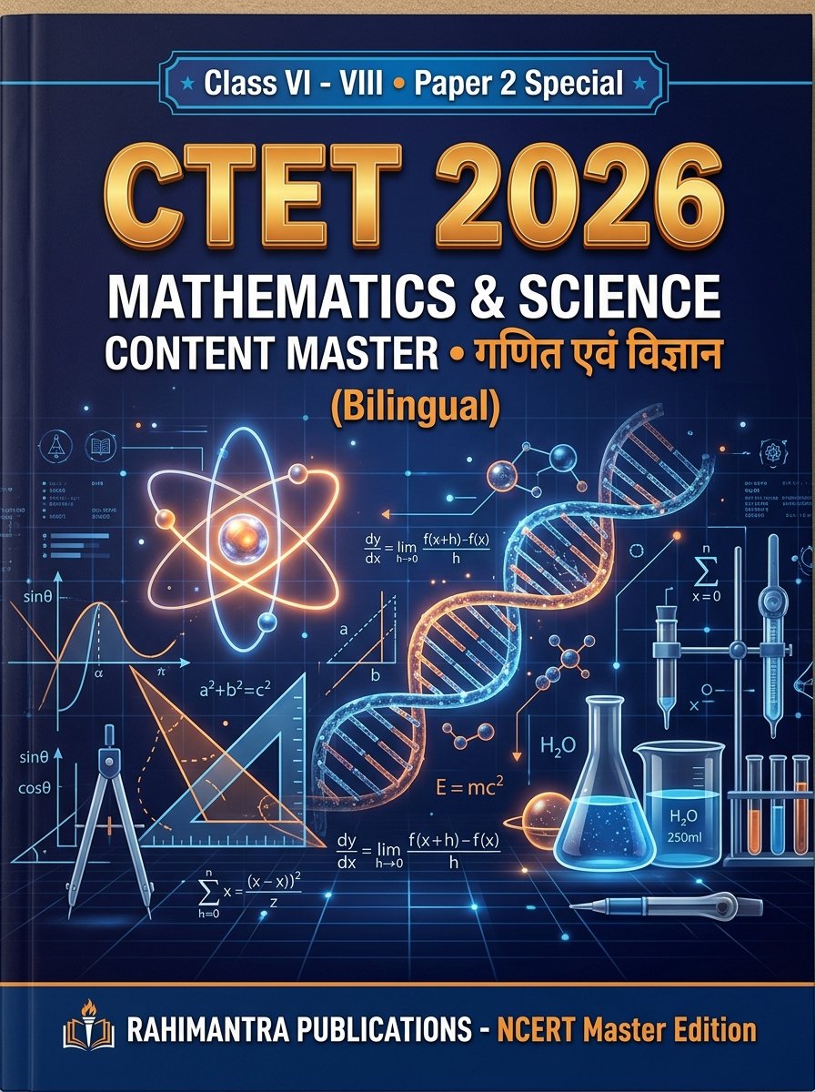 CTET Maths & Science Content Master e-Book Bilingual