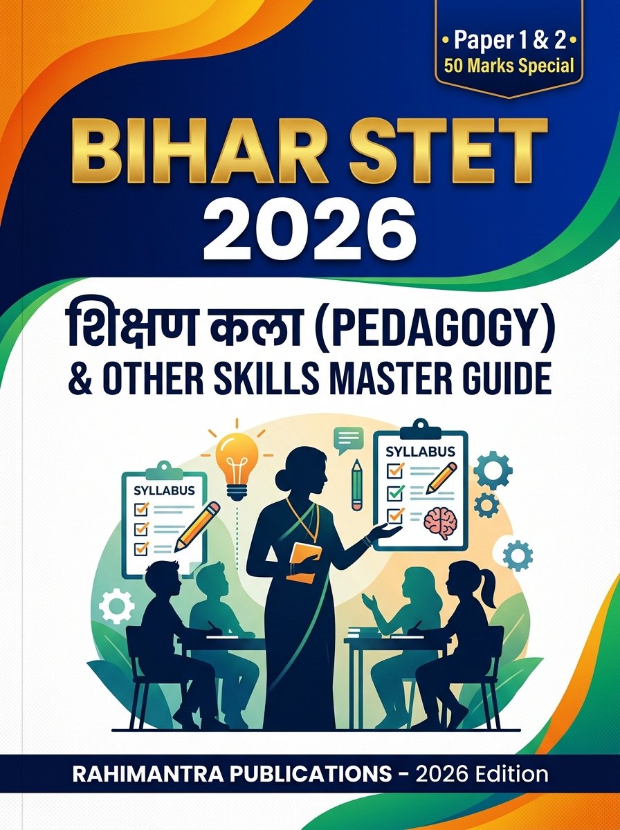 Bihar STET Paper 1 & 2 Pedagogy (शिक्षण कला) & Other Skills Master Guide
